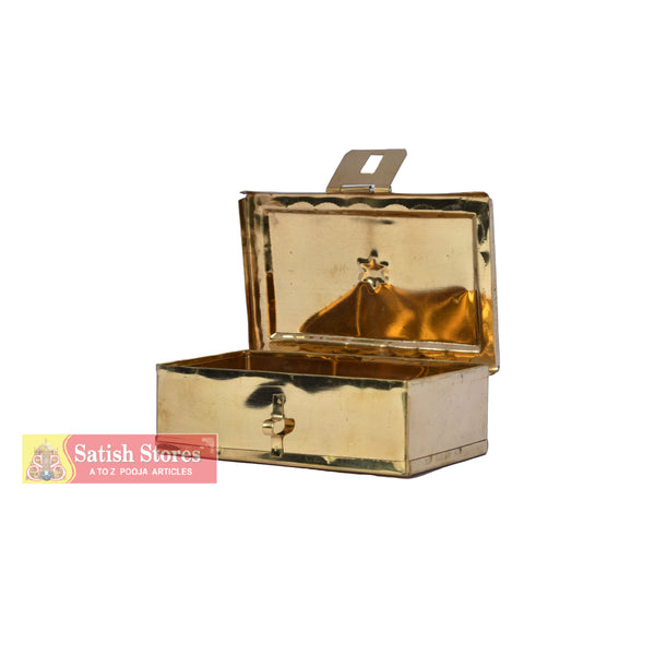 BRASS POOJA BOX - 1