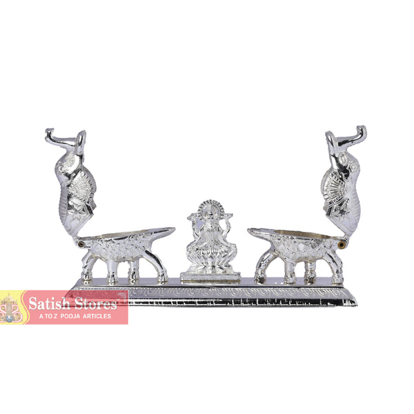 DOUBLE GAJALAKSHMI TUMERIC & KUMKUM HOLDER