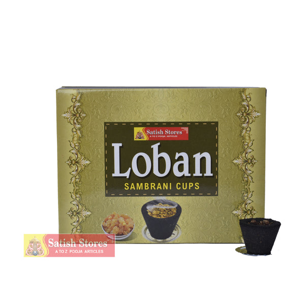 LOBAN SAMBRANI DHOOP CUPS