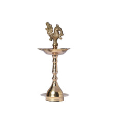 BRASS KERALA FANCY MURUGA DEEPA - 1Pc